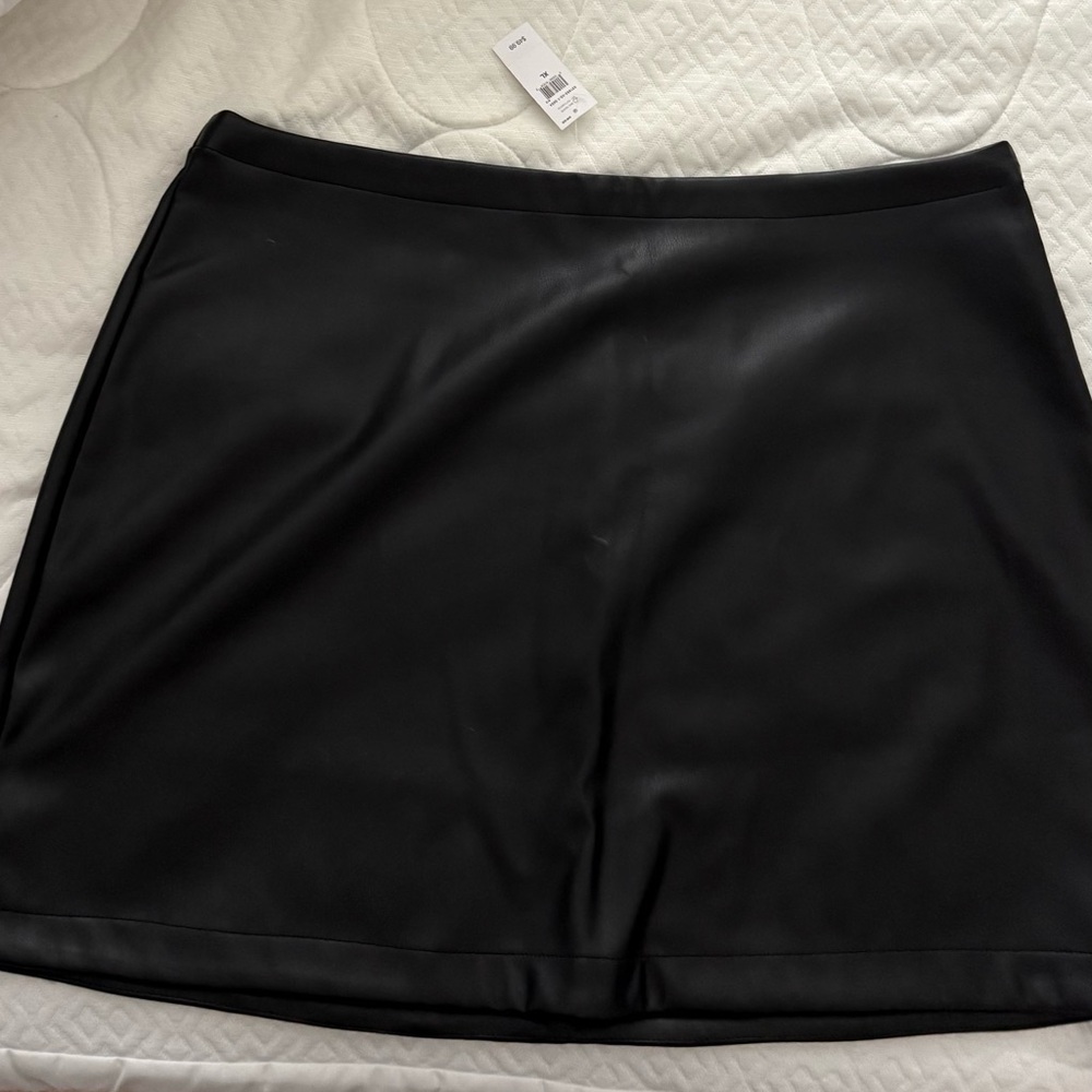 Gap Faux Leather Skirt